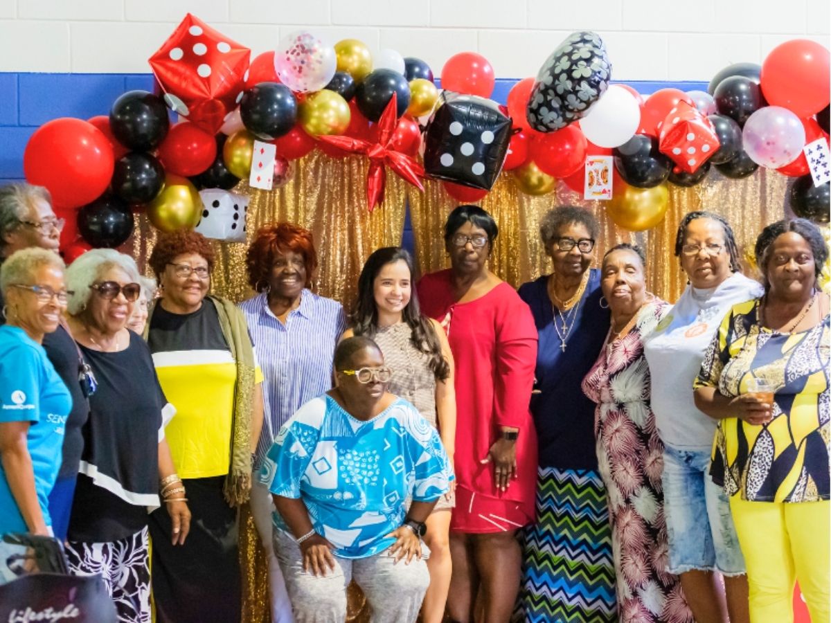 Senior Companion Program volunteers gather for a community celebration in Hillsborough County, highlighting the power of families serving together.