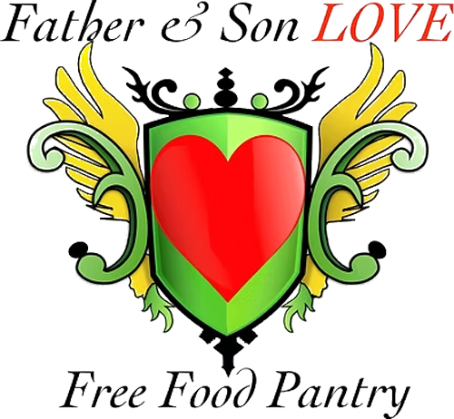 Father & Son Love Free Food Pantry logo