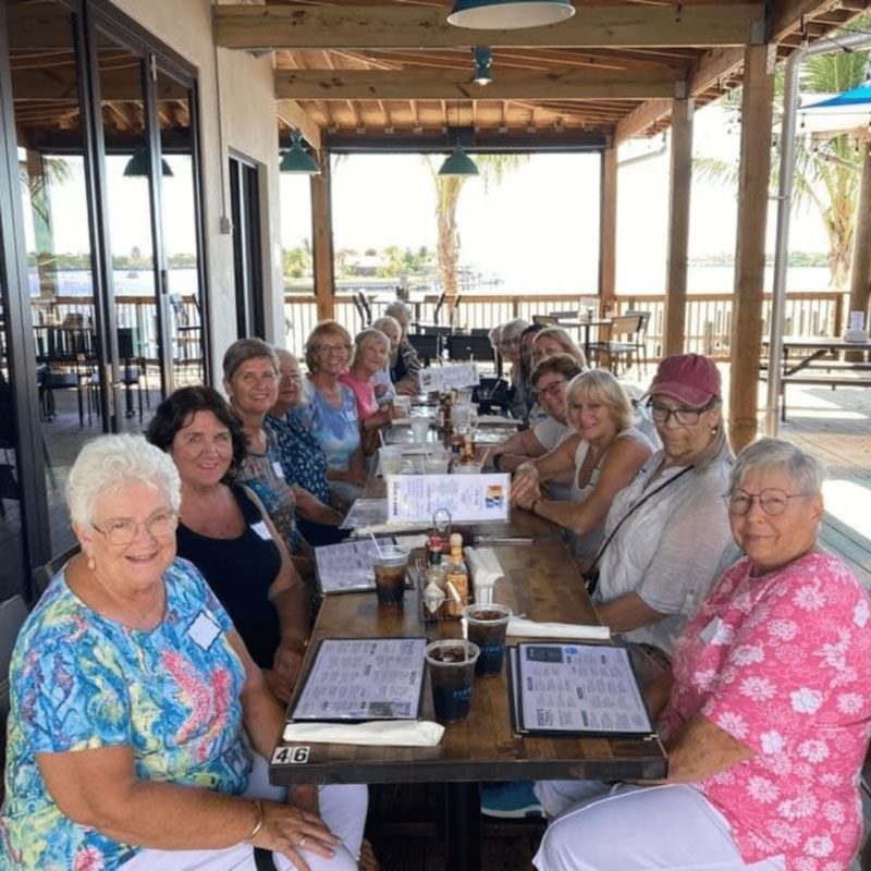 Kindred Spirits Club members meet up in the community.