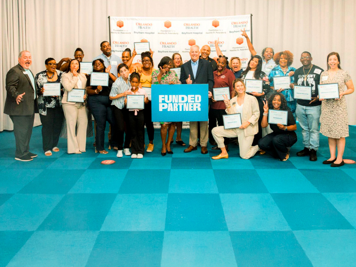 Seniors in Service team recognized as a funded partner in the Nonprofit Leadership Center Capacity-Building Initiative.