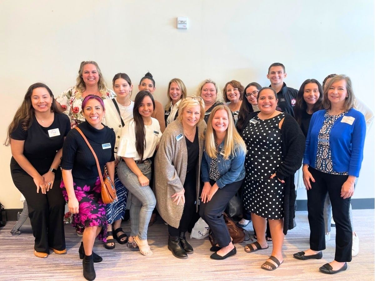Seniors in Service staff members and community partners gather at the Nonprofit Leadership Center conference to strengthen leadership and collaboration.
