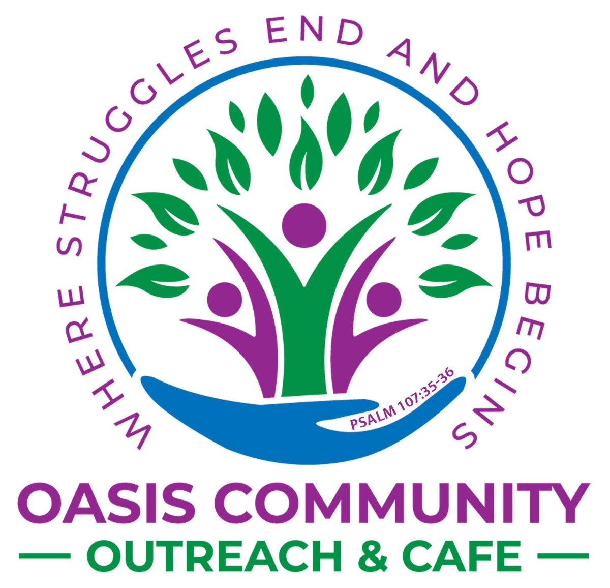 Oasis Community Outreach & Cafe logo