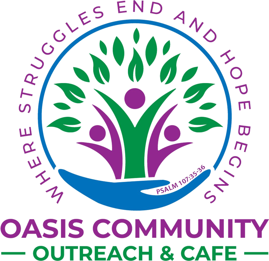 Oasis Community Outreach & Cafe logo