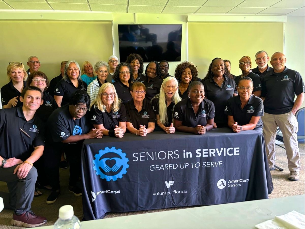 Operation: Veteran Connect members and volunteers gather in Tampa Bay to celebrate another successful year of serving veterans and recognize members completing four years of service.