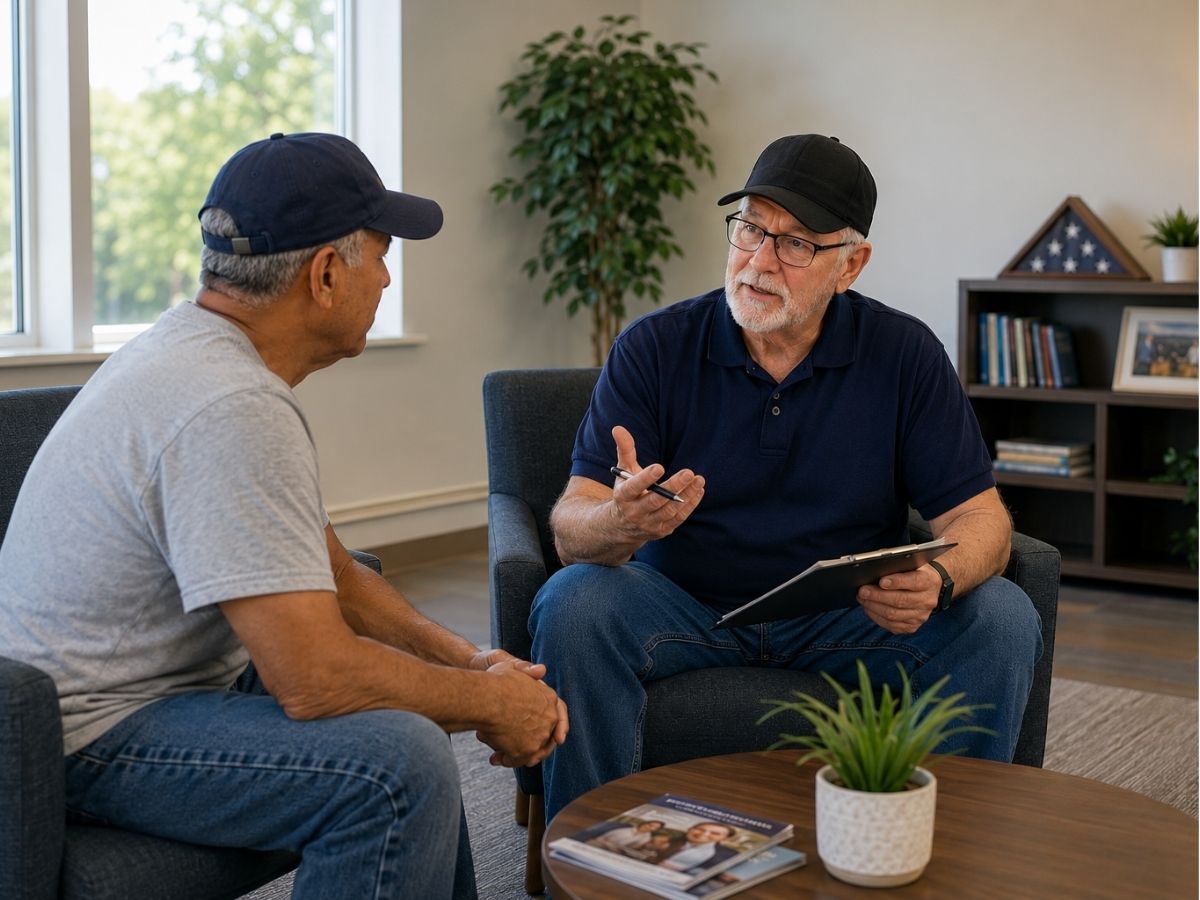 Operation: Veteran Connect volunteer finding creative ways to serve veterans and the community.