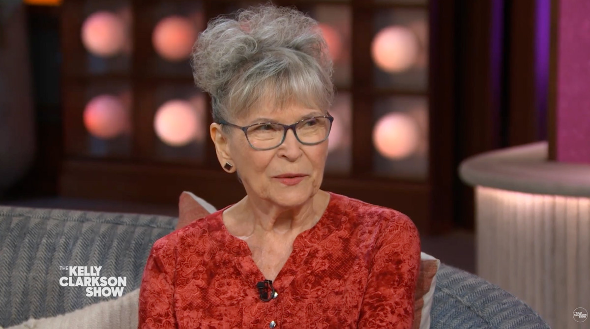 SAGES volunteer featured on The Kelly Clarkson Show discussing the impact of Plays with Purpose community theater.