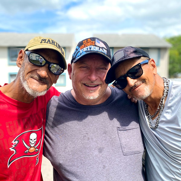 Operation: Veteran Connect volunteers and veterans sharing friendship and support through Seniors in Service in Tampa Bay